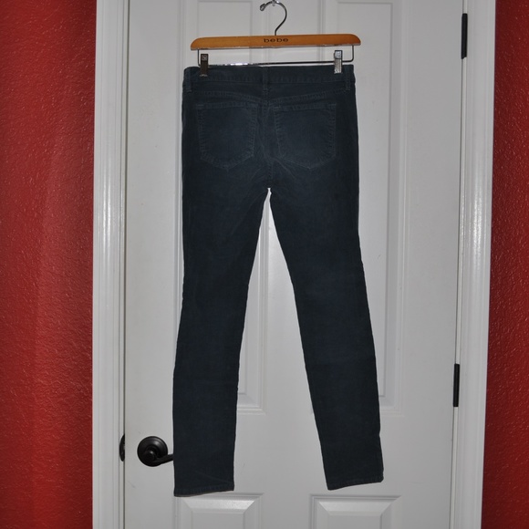 ANN TAYLOR Teal Modern Skinny Corduroy Pants [F7] - Picture 3 of 7